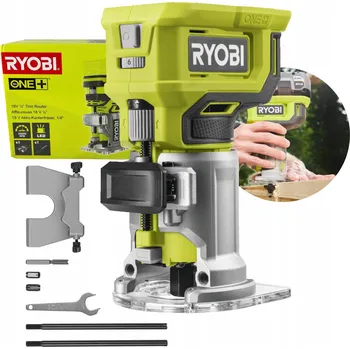 Frézka Akumulátorová horní frézka Ryobi RTR18-0, 30000 ot/min, 38 mm