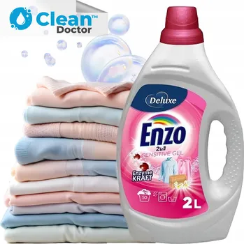 Prací prostředek ENZO Deluxe prací Gel 2v1 Sensitive 2l 50 praní