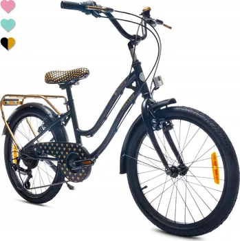 Dětské kolo Kolo Sun Baby Heart Bike 20" černé, zlaté
