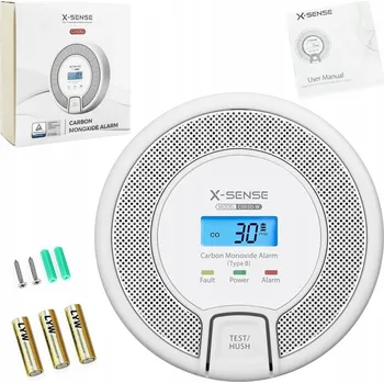 Bezpečnostní kamera Detektor CO X-Sense CO-3D-W Link+