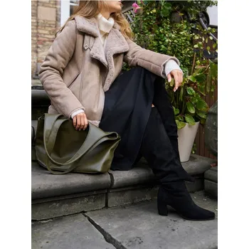 Dámské kozačky Sinsay - Kozačky po kolena - černá - 006GP-99X - 006GP-99X-41