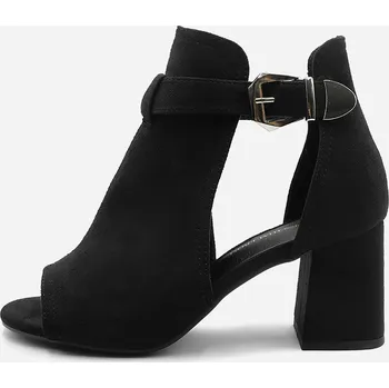 Dámské kozačky Kozačky Wheres That From Black Suede 1150486 4 (37)