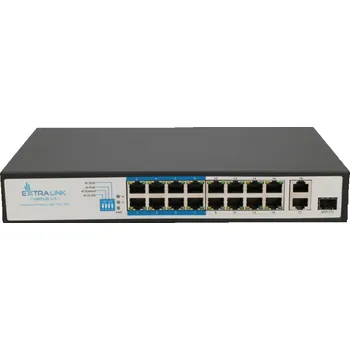 Switch VIRTUS V3 PoE switch 16x100Mb/s 150W