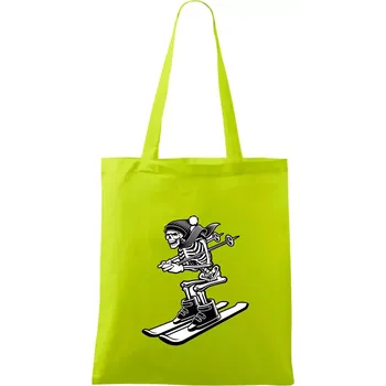 Ski kostra - Taška bavlněná - 42 x 38 cm ( Limetková )