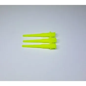 Příslušenství pro šipky Hrot plast YELLOW NEON 20 ks