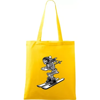 Ski kostra - Taška bavlněná - 42 x 38 cm ( Žlutá )