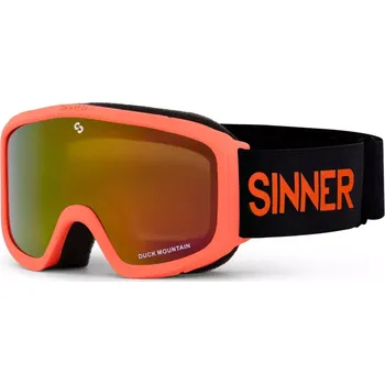 Lyžařské brýle Sinner DUCK MOUNTAIN MT ORG N.-D FL ORG MR UNI černá/oranžová