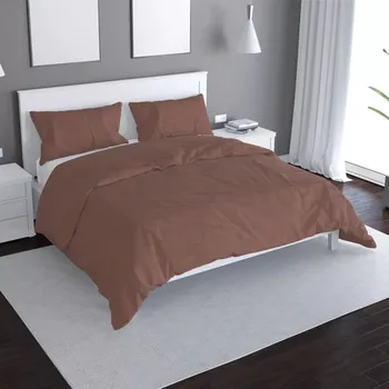 Povlečení Sablio Povlečení Kaštanová - 140x220 / 90x70