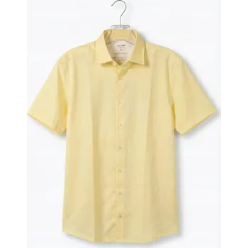 Pánská košile Olymp pánská košile casual Effen krátký rukáv regular bavlna velikost M