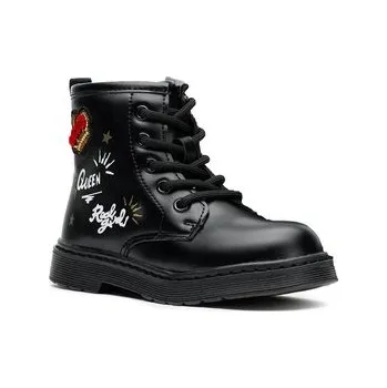 Pánské tenisky Nelli Blu Turistická obuv CM211228-9 Černá 25