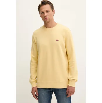 Dámské oblečení Bavlněná mikina Levi's 35909.0070 žlutá 11X, vel. XL