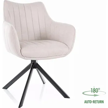 Křeslo Otočné jídelní křeslo Azalia Brego béžové