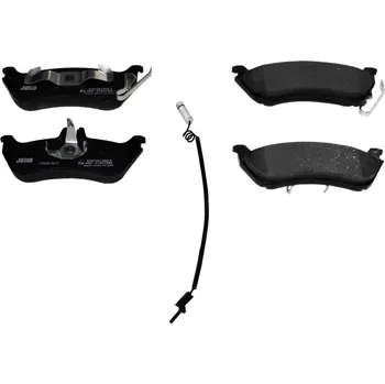 Brzdová destička Sada brzdových destiček, kotoučová brzda JURID 573148J