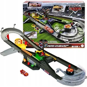 autíčko Auta Cars Závodní dráha s kovovým autíčkem Blesk McQueen Mattel Disney