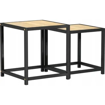 Obývací pokoj Konferenční stolek VidaXL obdélníkový 37 x 37 x 40 cm černý