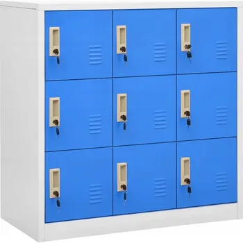 Šatní skříň VidaXL 8720286566503 Skříň 22 x 22 x 22 cm, odstíny šedé