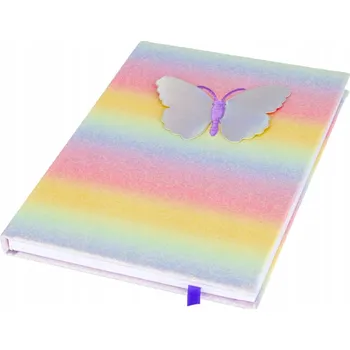 Sešit Památník A5 Starpak Barevný dívčí památník s linkami, malý vícebarevný sešit