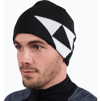 Módní doplněk Zimní čepice Fischer Logo Reversible Beanie black