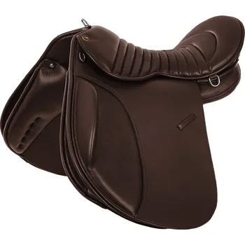 Jezdecké sedlo Supreme Sedlo trekingové Supreme, hnědé Velikost posedlí: 17,5", Šířka komory: střední