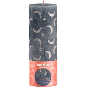 Svíčka Dekorativní svíčka ušlechtilá modrá Bolsius