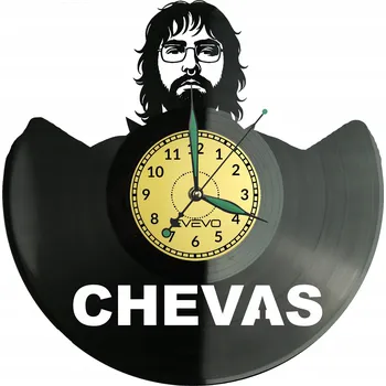 Hodiny Chewas Nástěnné Hodiny Vinylová Deska Dárek Památka