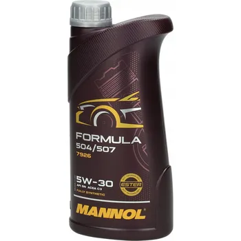 Motorový olej Syntetický motorový olej 7926 Mannol Formula 504/507 5W30 1L