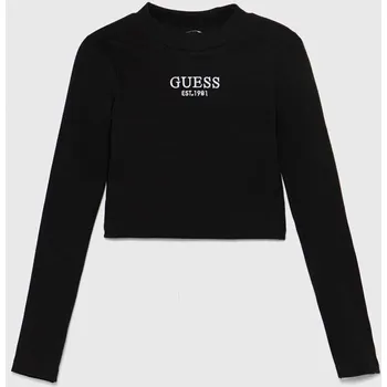 Chlapecké oblečení Dětské tričko s dlouhým rukávem Guess J4YI49.KBZP4.9BYH černá 99X, vel. 167