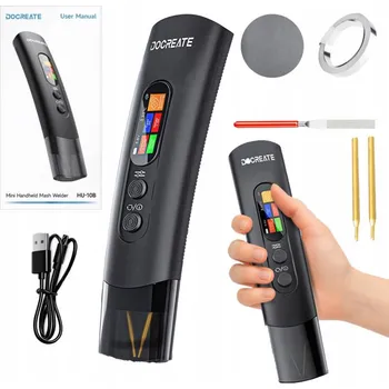 Svářečka Akumulátorová bodová svářečka Přenosná ruční bodová svářečka s LCD