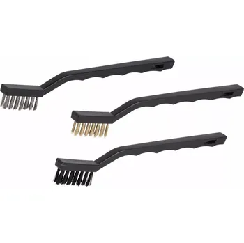 Drátěný kartáč KREATOR kartáčky drátěné malé sada 3ks, KRTH50102