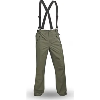 Pánské kalhoty EBERLESTOCK Kalhoty SEVEN DEVILS LODEN ZELENÉ M ZELENÁ - OLIV