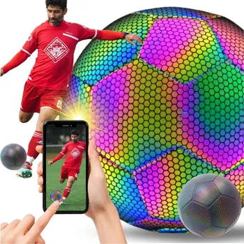 Příslušenství pro čtečku elektronické knihy Fotbalový míč Vive Fitness holografický svítící tréninkový velikost 5