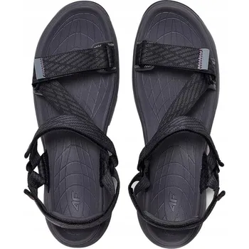 Dámská obuv Pánské sportovní sandály 4F 4FRSS24FSANM047-23S Tmavě šedé, velikost 43