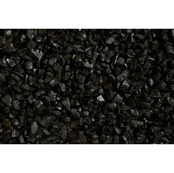 Zahradní dekorace Kamenivo okrasné DEKSTONE Nero Ebano drtě a šterky 8/12 mm 25 kg