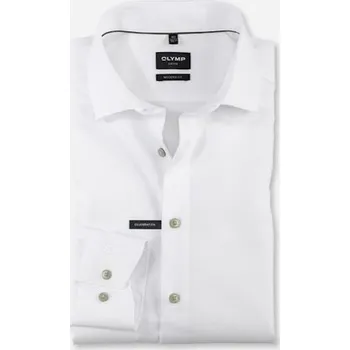 Olymp Luxor Modern Fit spoloečenská košile 124254 75 Bílá 42