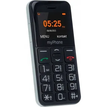 Mobilní telefon Telefon pro seniory myPhone Halo Easy SOS Rádio Bluetooth černý