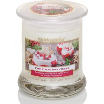 Svíčka Tradiční parafinová svíčka Christmas Sweetness Bartek Candles 1 ks