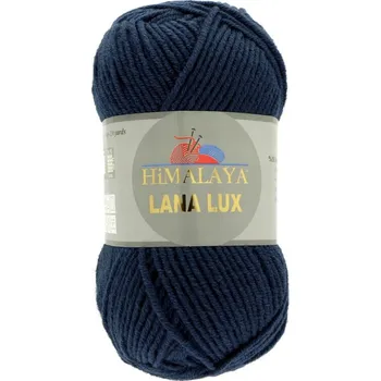 Příze Himalaya Lana Lux 74816 tmavě modrá