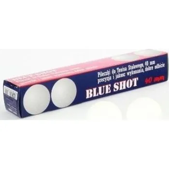 Stolní tenis Míčky POLSIRHURT Blue Shot bílé