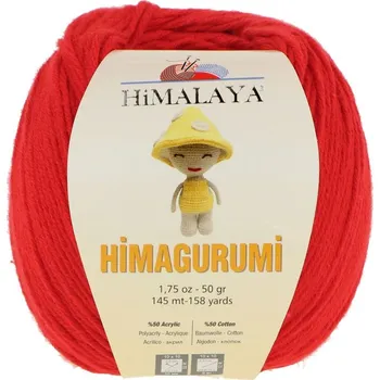 Galanterie Himalaya Himagurumi 30132 ohnivě červená