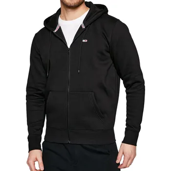 Pánská mikina Pánská mikina FLEECE ZIP THRU HOODY BLACK DM0DM09592 BDS