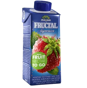 Superior nápoj jahoda 0,2l Fructal