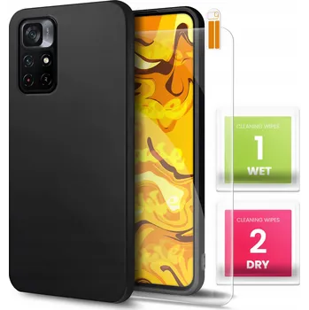 Pouzdro na mobilní telefon Zadní Kryt Hello Case pro Xiaomi Redmi Note 11T 5G černý