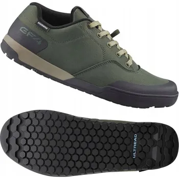 Pánská sportovní obuv Shimano SH-GF400 MTB Gravity cyklistické boty s plochou podrážkou olive, velikost 44