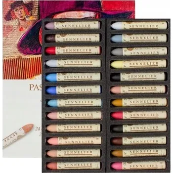 Sennelier Sada olejových pastelů 24 barev Portrait (Portrét)