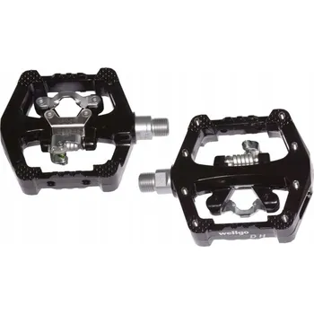 Pedál na kolo Platformové pedály Wellgo WAM-D10 černé