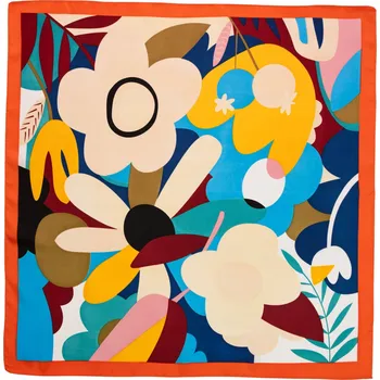 Šátek Šátek Satin Jungle - červený