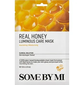 Pleťová maska Vyživující pleťová maska Real Honey (Luminous Care Mask) 20 g