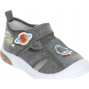 Chlapecké tenisky American Club dětské tenisky šedé, velikost 29