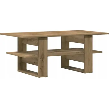 Obývací pokoj VidaXL Konferenční stolek, dub artisan, 102x55x42 cm