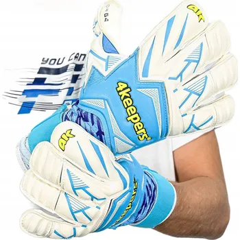 Brankářské rukavice Brankářské rukavice 4keepers Force V1.25 FURY RF2G modré, velikost 10